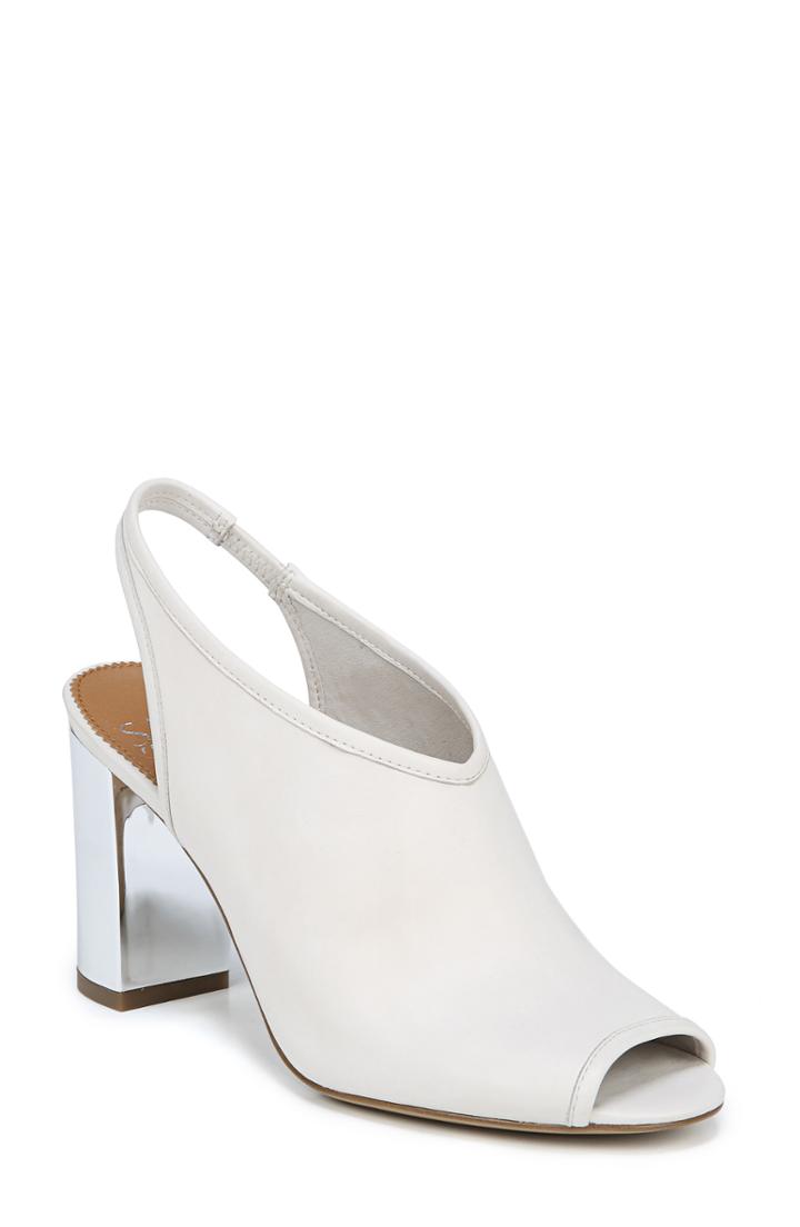 Women's Sarto By Franco Sarto A-osbourne Slingback Sandal .5 M - Ivory