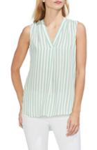 Women's Vince Camuto Stripe Sleeveless Blouse - Green
