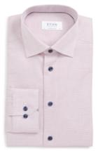 Men's Eton Contemporary Fit Solid Dress Shirt .5 - Pink