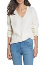 Women's Madewell Woodside Pullover Sweater - White