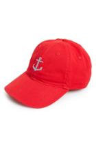 Men's Smathers & Branson 'anchor' Baseball Cap - Red