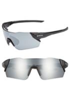 Men's Smith Attack 130mm Chromapop(tm) Shield Sunglasses - Matte Black