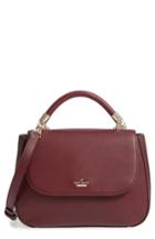Kate Spade New York Robson Lane - Marcelle Leather Top Handle Satchel - Red