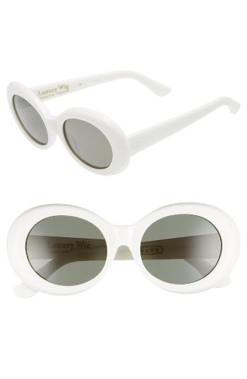 Women's Raen X Alex Knost Luxury Wig Figurative 53mm Sunglasses - Lux