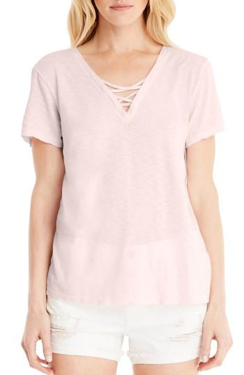 Women's Michael Stars Supima Cotton Tee, Size - Blue