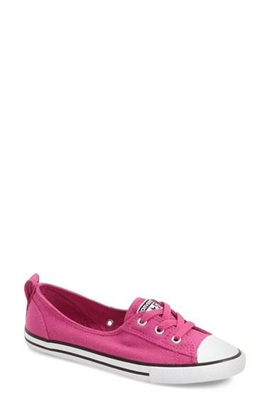 Women's Converse Chuck Taylor All Star Ballet Canvas Sneaker M - Pink