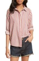 Women's The Great. The Campus Stripe Shirt