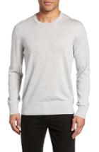 Men's Allsaints Lang Crewneck Wool Sweater, Size - Grey