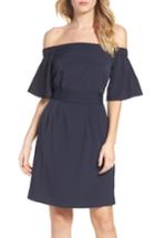 Women's Eliza J Off The Shoulder Obi Dress