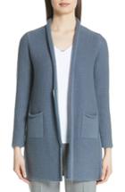 Women's Fabiana Filippi Beaded Wool Blend Cardigan Us / 38 It - Blue