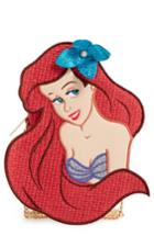 Danielle Nicole X Disney Ariel Die Cut Crossbody Bag -