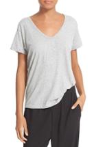 Women's Vince Relaxed V-neck Tee - Grey