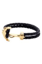 Men's Nialaya Leather Bracelet