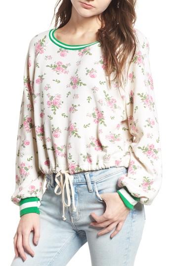 Women's Pam & Gela Imagine Sweatshirt, Size - Ivory
