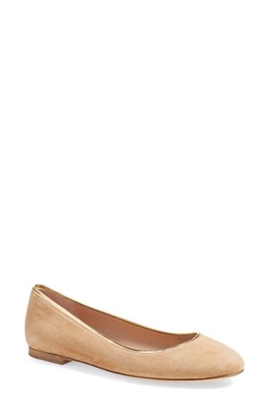 Women's Diane Von Furstenberg 'cambridge' Flat .5 M - Beige
