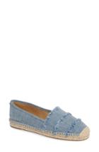 Women's Michael Michael Kors Tibby Espadrille Flat M - Blue