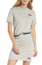 Women's Fila Bren Stripe Sweatshirt - Grey