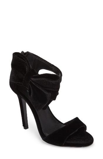 Women's Charles David Precious Bow Sandal Eu - Black