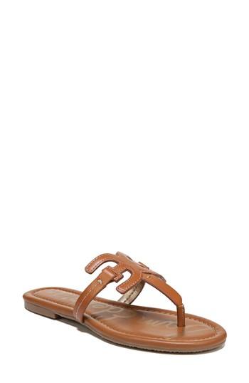 Women's Sam Edelman Carter Thong M - Brown