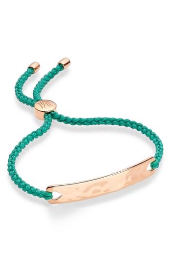 Women's Monica Vinader Engravable Havana Friendship Bracelet