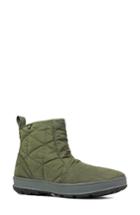 Women's Bogs Snowday Waterproof Quilted Snow Boot M - Green