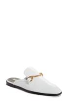 Women's Stella Mccartney Chain Loafer Mule Us / 35eu - White