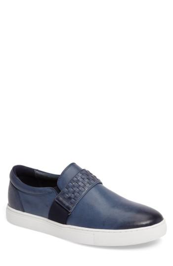 Men's Zanzara Van Gogh Slip-on Sneaker .5 M - Blue