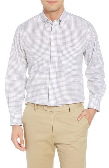Men's Gitman Tailored Fit Check Dress Shirt .5 - 34 - White