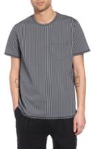 Men's Treasure & Bond Japanese Seersucker T-shirt - Blue