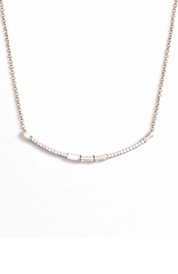 Women's Nadri Jute Small Bar Necklace