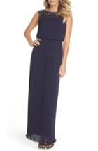 Women's Alex Evenings Sleeveless Micropleated Gown
