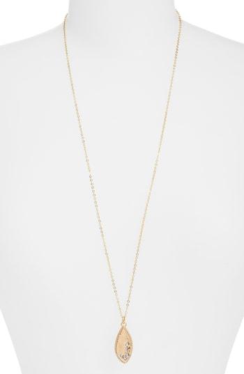 Women's Treasure & Bond Pave Crystal Organic Pendant Necklace