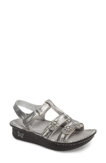 Women's Alegria 'kleo' Sandal -8.5us / 38eu - Grey
