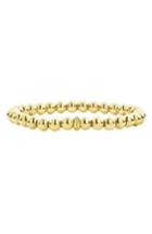 Women's Caviar Gold Ball Stretch Bracelet