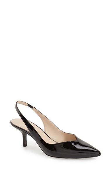 Women's Pelle Moda 'oasis' Slingback Pump M - Black