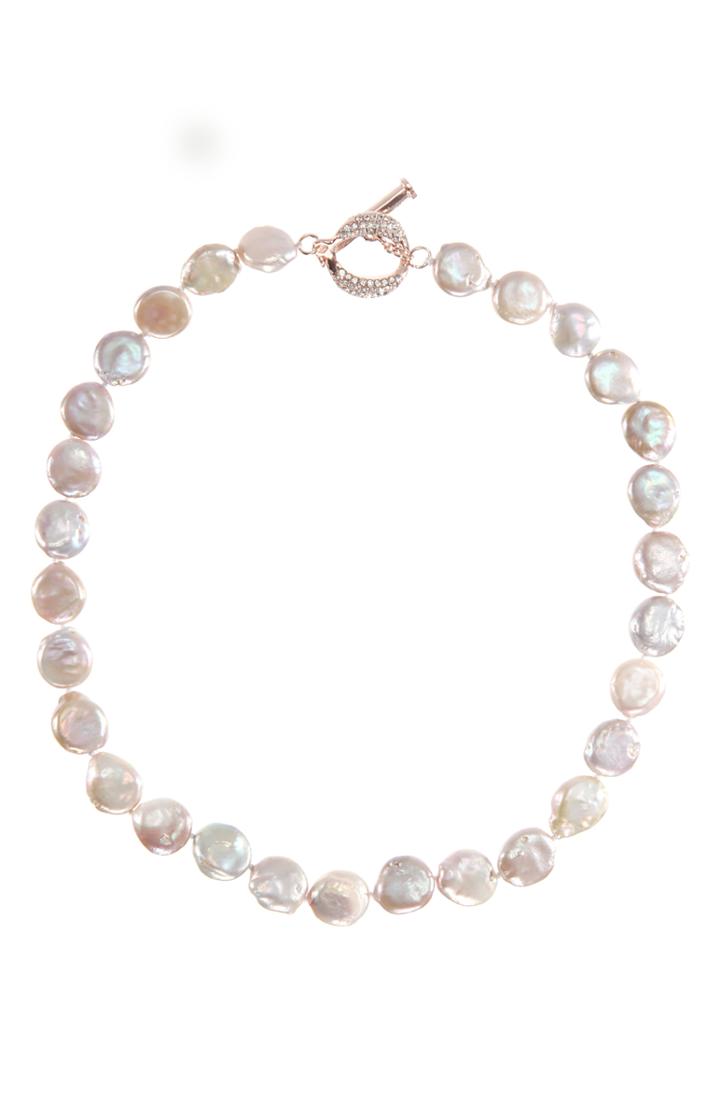 Women's Nina Coin Freshwater Pearl Necklace
