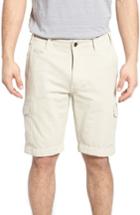 Men's Thaddeus Carlton Knit Cargo Shorts - Brown