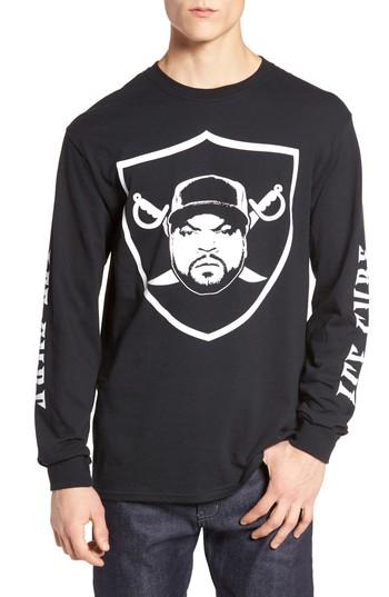 Men's The Rail Ice Cube Raider Graphic T-shirt - Black