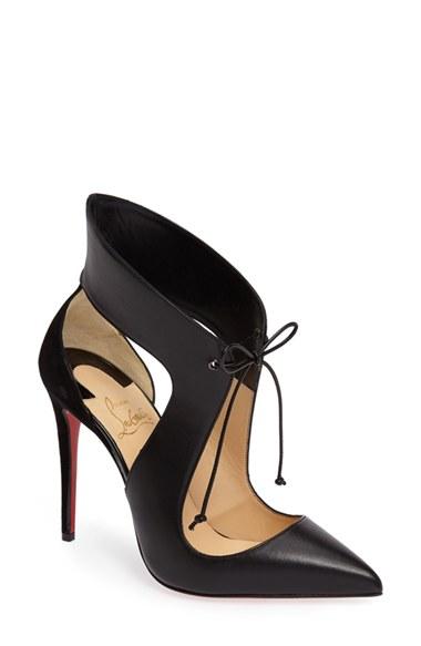 Women's Christian Louboutin Ferme Rouge Pointy Toe Pump