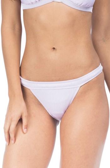 Women's The Bikini Lab Ribbed Bikini Bottoms - Pink