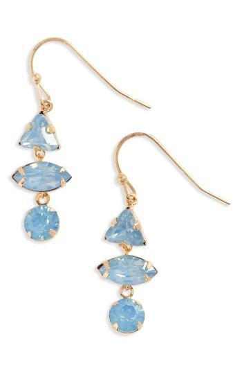 Women's Girly Rhinestone Drop Earrings
