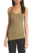 Women's Vince Scoop Neck Tank - Green