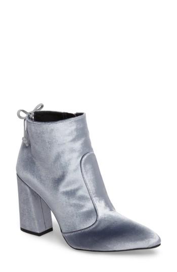 Women's Stuart Weitzman Grandiose Pointy Toe Boot M - Grey