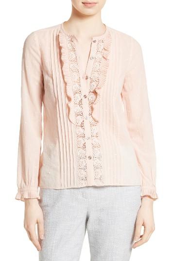 Women's Rebecca Taylor Eyelet Blouse