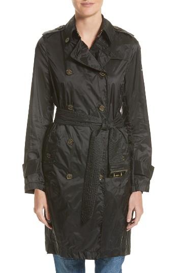 Women's Burberry Kenwick Trench Coat - Green