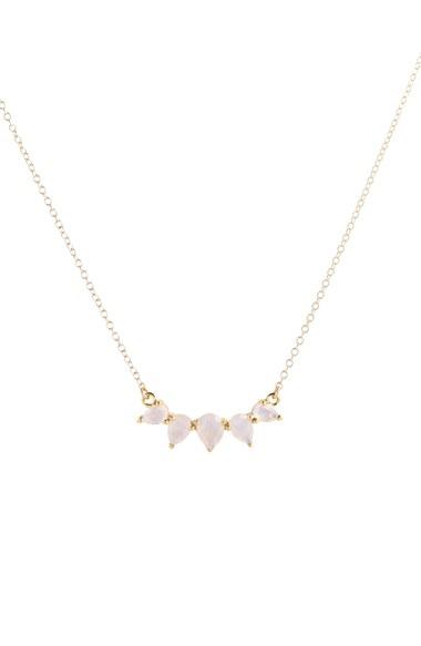 Women's Leah Alexandra 'sunny' Crescent Pendant Necklace