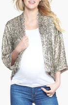 Women's Tart Maternity 'cierra' Sequin Maternity Kimono Cardigan