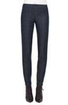 Women's Akris Stretch Denim Pants - Black