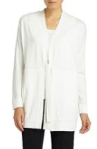 Women's Lafayette 148 New York Tie Front Cardigan
