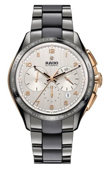 Men's Rado Hyperchrome Automatic Chronograph Bracelet Watch, 45mm